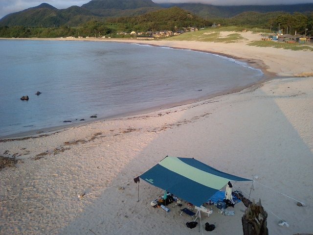 [海水浴キャンプ]