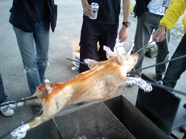 [丸焼きＢＢＱ～子豚 編～]
