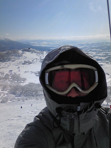 [スノーボードin北海道]