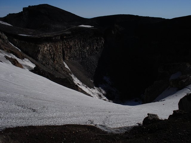 [富士登山 万年雪](57/80)
