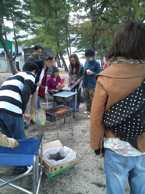 [近江舞子　バーベキュー]